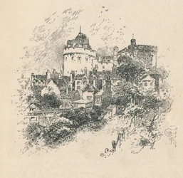 La tour du Couvre-feu, 1895