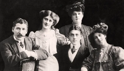 La famille Dare, début du 20e siècle