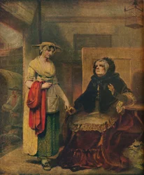 Le Départ des Filles, 18e siècle