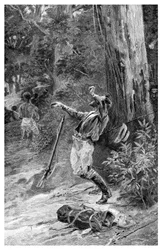 La Mort de Kennedy, Queensland, Australie, 1848, 1886