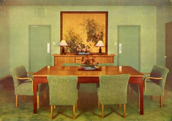 La salle à manger - Paul T. Frankl, Beverly Hills, Californie, 1941