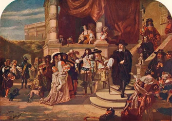La disgrâce de Lord Clarendon, 1667