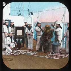 Le plongeur -- H.M.S. Blake
