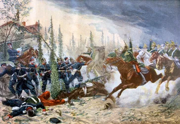 Les Dragons, Bataille de Gravelotte, 18 août 1870, 1894