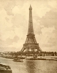 La tour Eiffel, vers 1930
