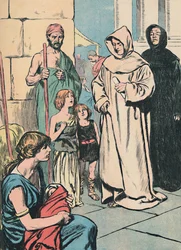 Les prisonniers anglais à Rome, vers 1907
