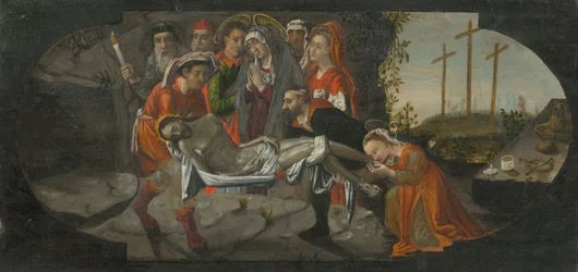 La mise au tombeau du Christ