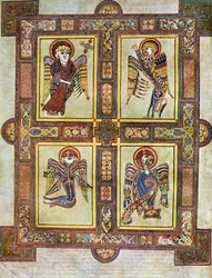 Les symboles évangéliques, 800 après J.-C., 20e siècle