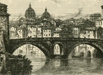 Le Pont Fabricius, Rome