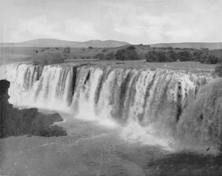 Les chutes de Juanacatlau, 19ème siècle