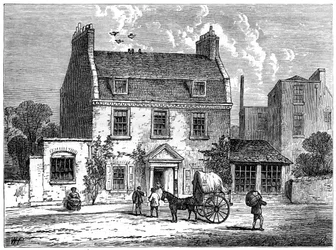 La Maison de la Tarte Farthing, Londres, 1820-1891