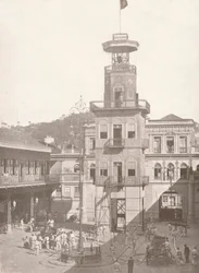 Le quartier général des pompiers, 1914