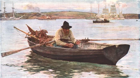 Le Pêcheur, vers 1902