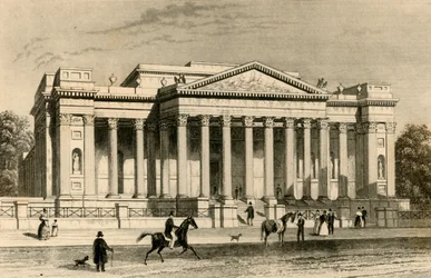 Le Fitzwilliam Museum, Cambridge, c1835