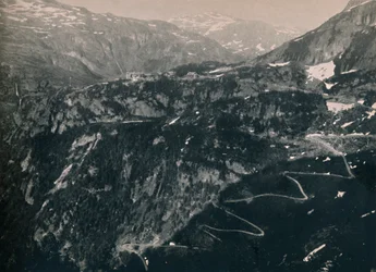 La vallée de Flaam, en direction de Vatnehalsen