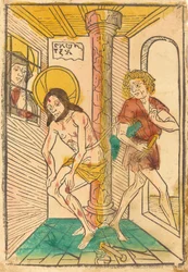La Flagellation en présence de Marie, 1465-1475