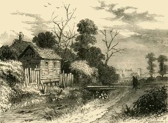 La rivière Fleet, près de St. Pancras, 1825, vers 1876