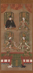 Les Quatre Divinités du Mont Koya, 16e siècle