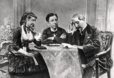 La famille impériale française en exil, Chislehurst, Kent, 1871-1873