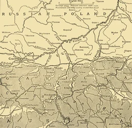 La campagne de Galicie, Première Guerre mondiale, vers 1915, 1920