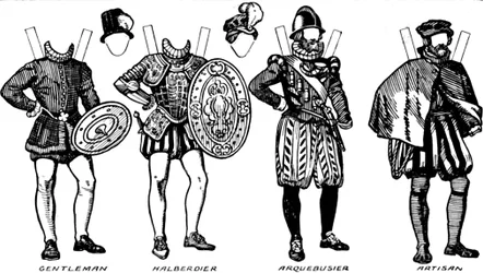 La Galerie des costumes historiques : Quelques robes portées sous le règne d