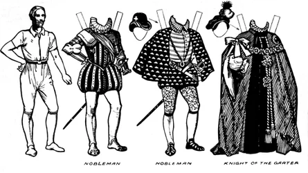 Galerie du costume historique : Quelques robes portées sous le règne d