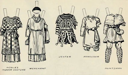 La Galerie des costumes historiques : Les robes portées à l