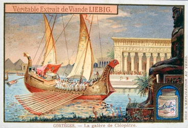 La Galère de Cléopâtre, vers 1900