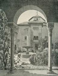 Le Jardin de Lindaraja, 19ème siècle, 1907