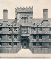 La porte, Wadham College, Oxford, 1903