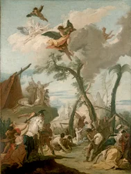 La Récolte de la manne, 17ème siècle