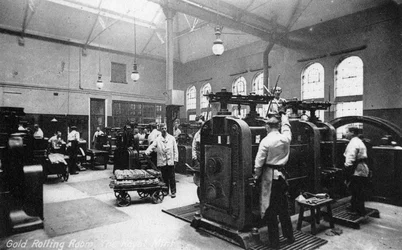 La salle de laminage de l