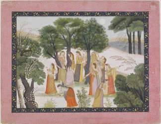 Les Gopis cherchent Krishna d