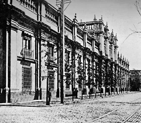 Le Palais du Gouvernement, Santiago, 1911