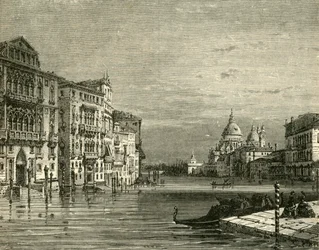 Le Grand Canal, Venise, 1890