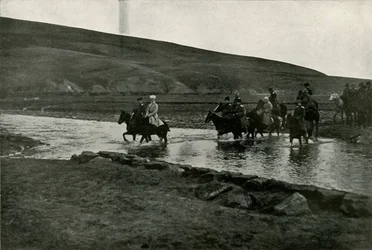 Le Grand-Duc Michel et son état-major, 1919