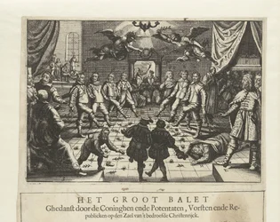 Le Grand Ballet de la Guerre Européenne, vers 1643