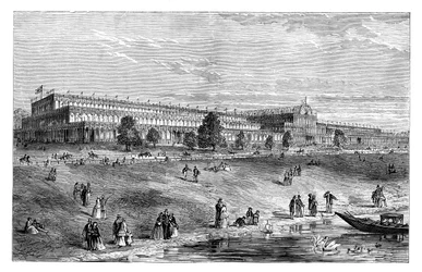 La Grande Exposition, Hyde Park, Londres, vers 1851, 1888