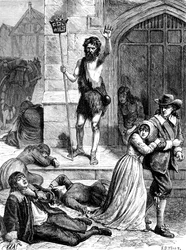 La Grande Peste de 1665 vers 1902
