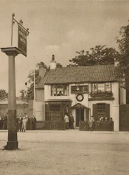 Le Green Man à Putney Heath, vers 1935
