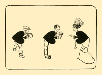 La Salutation sur le trois de pique, 1910