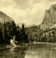 Le Grüne See, Styrie, Autriche, vers 1935