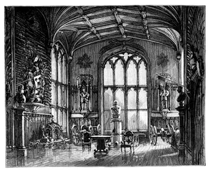 La salle de garde, château de Windsor