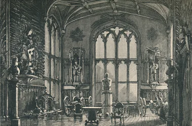 La salle de garde, ou armurerie