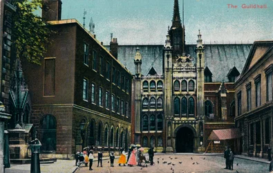 Le Guildhall, vers 1910