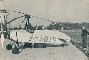 Le Gyroplane Hafner, vers 1935-1937
