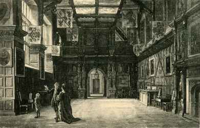 Le Hall, Audley End, 1898