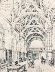 Le Hall, Shiplake Court, 1898