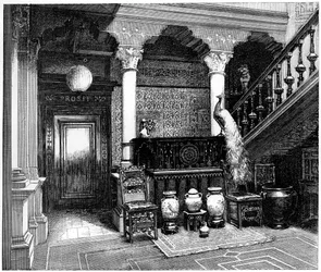 Le Hall, vers 1880-1882
