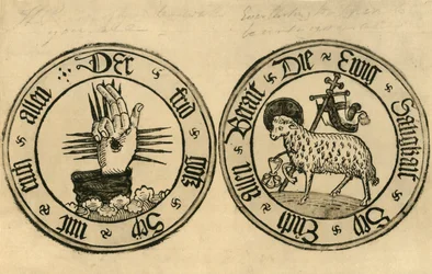 La Main de Dieu et Agnus Dei, 1915